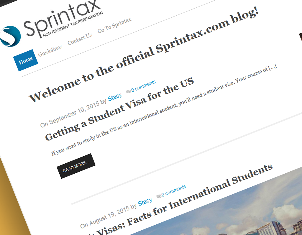 Sprintax Blog